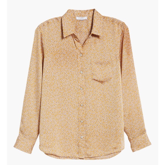 Equipment Leema Ditsy Print Shirt Size XS - Picture 2 of 9